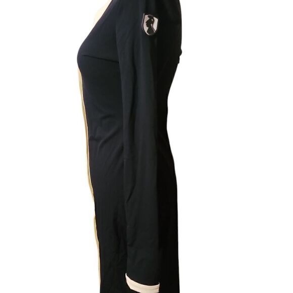 VHNY Vivienne Hu Black Stretch Bodycon Button  Down Dress Size S - Picture 5 of 9